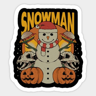 SNOWMAN Sticker